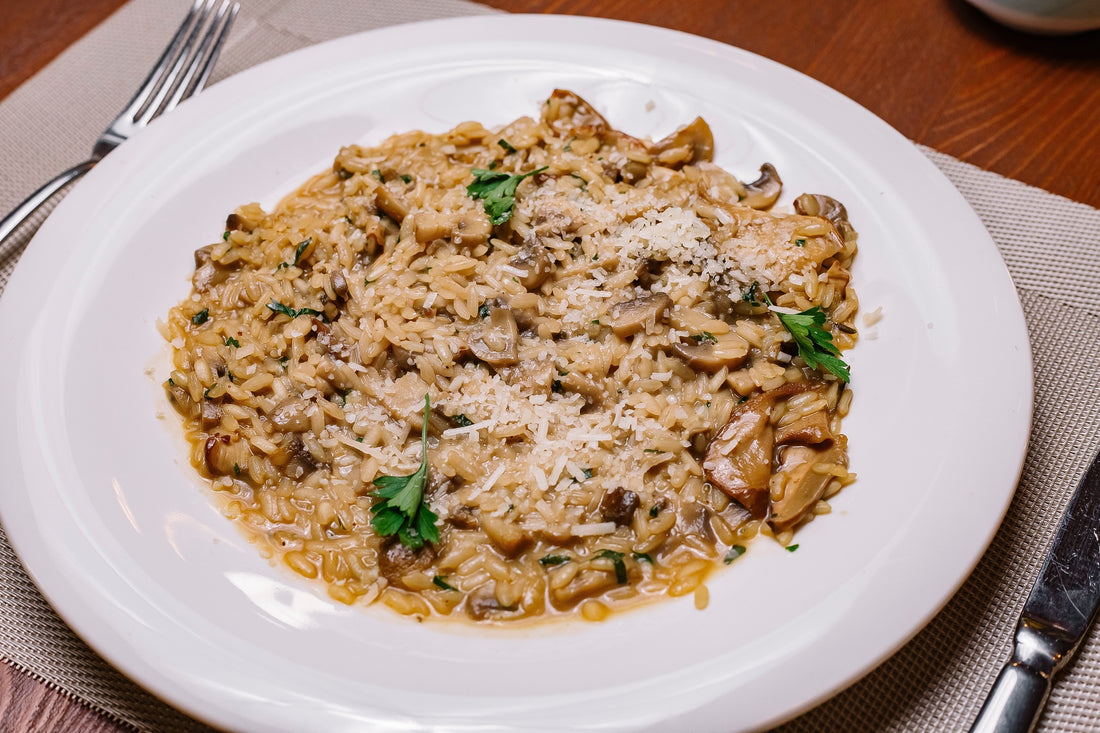 Risotto ai funghi e tartufo